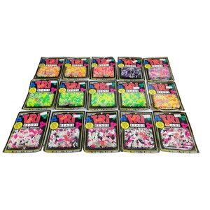 Westrim Crafts Tri Beads Bracelet Kits – Glow in Dark, Multicolor Lot of 15